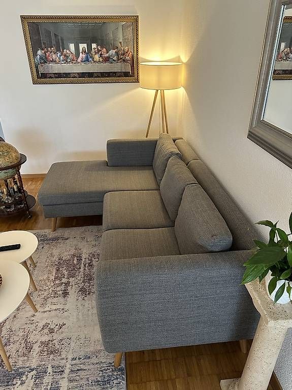 Divani: Couch Sofa Eckcouch Garnitur Anthrazit Grau – Usato da Kloten venduto da boj_lnx2 1