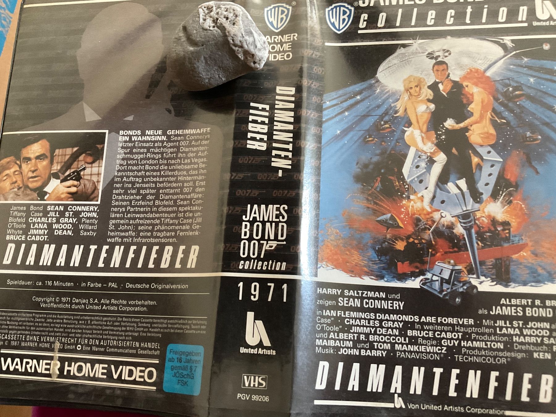 Alle VHS: VHS 007 Diamantenfieber – Gebraucht aus Biel/Bienne von heygio