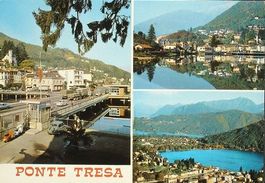 PONTE TRESA Auto und Lastwagen am Zoll