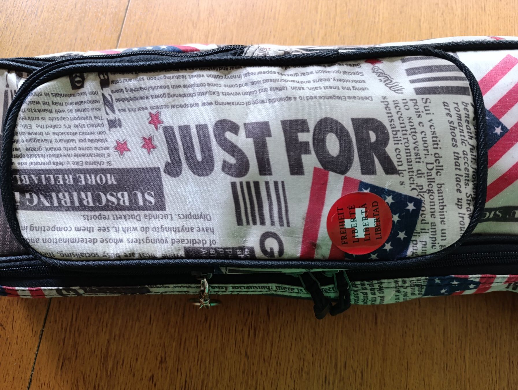 Borse: Gitarrentasche / Gitarrenfutteral mit USA Design – Usato da Baden venduto da Gusreisen 1