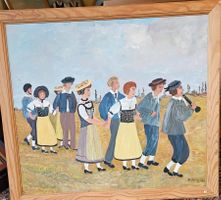 Tableau Marguerite Künzi (1924-2000) 81 X 91 cm avec cadre