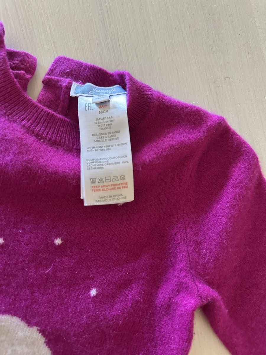 Jacadi Maglioni & Felpe: Jacadi cachemire Christmas Sweater  – Usato da Fribourg venduto da Handwerker07 2