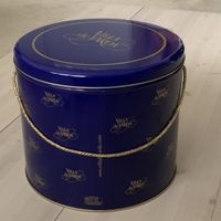 Große Panettone Blechdose / Dose Villa de Varda