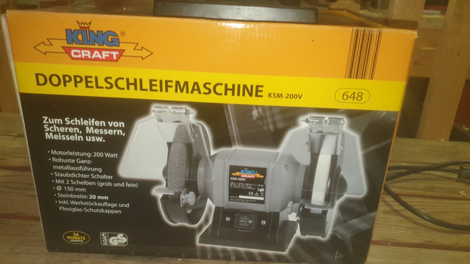 Aiguiseuses & polisseuses: Doppelschleifmaschine – Neuf (Voir description) à Twann par Serberus1966 1