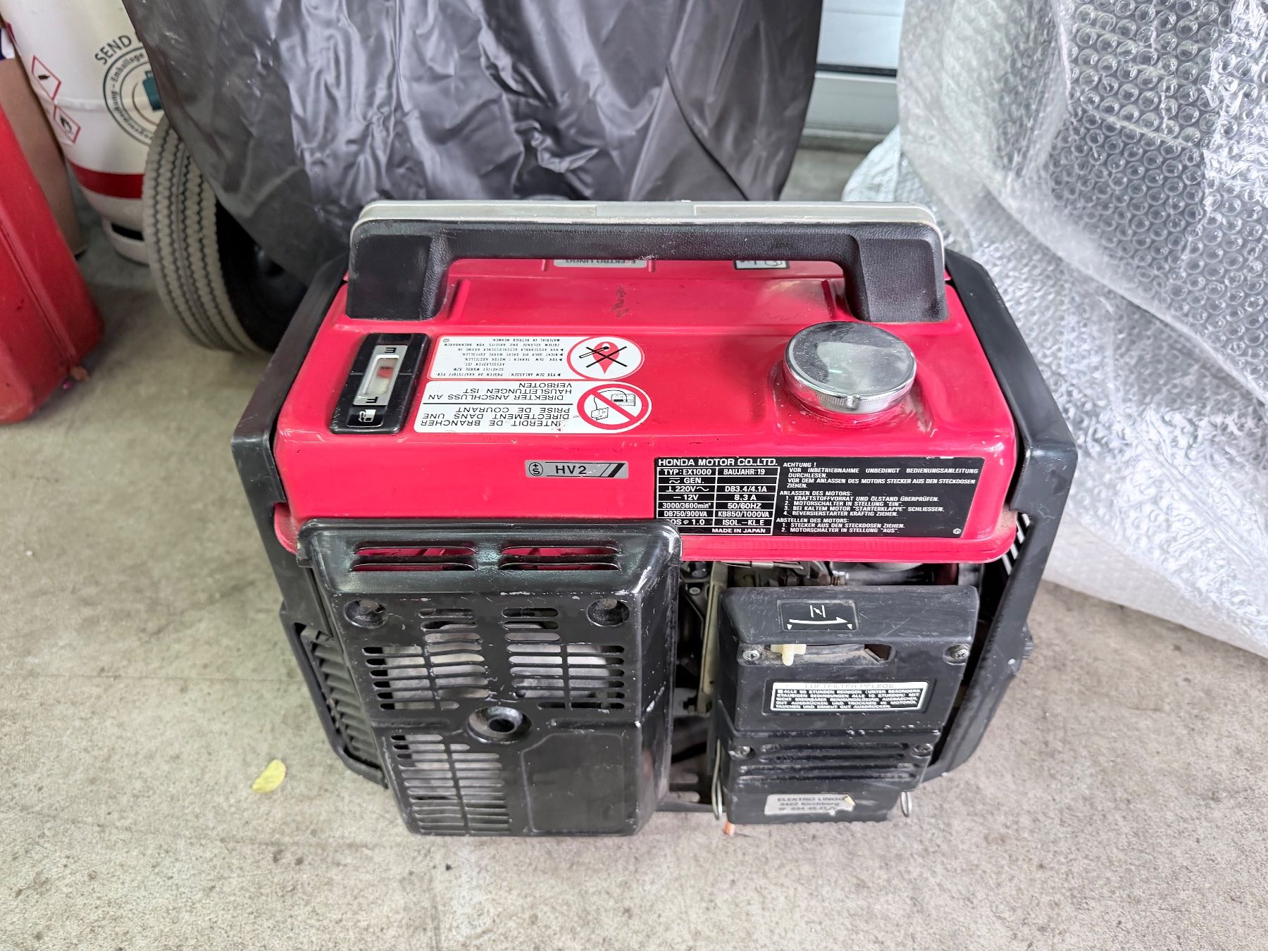 Honda Stromgeneratoren: Stromgenerator Honda EX1000 Stromerzeuger Generator – Defekt aus Kräiligen von tisala 4