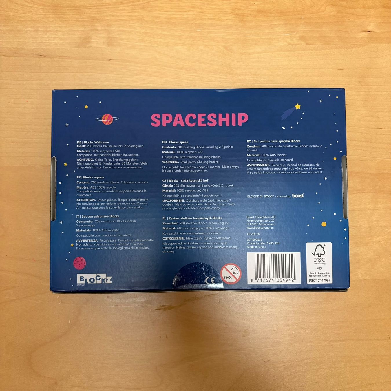 Kit di costruzioni: BLOCKZ - Spaceship – Nuovo (secondo la descrizione) da Bern venduto da Libreraria 1