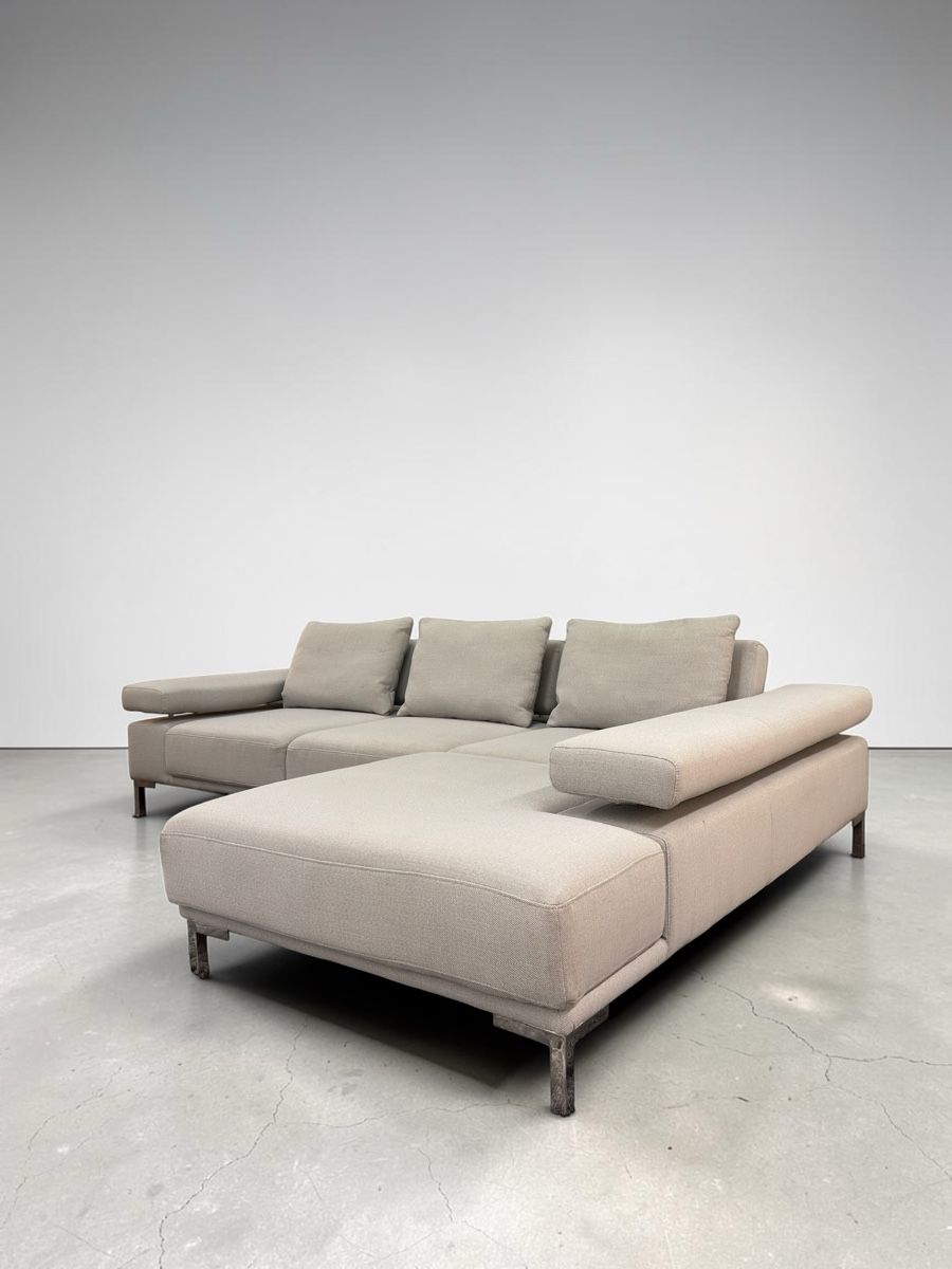 Pfister Sofas: Pfister Designer Jess Ecksofa mit Longchair, HellGrau – D'occasion à Fehraltorf par Sofalab.swiss 3