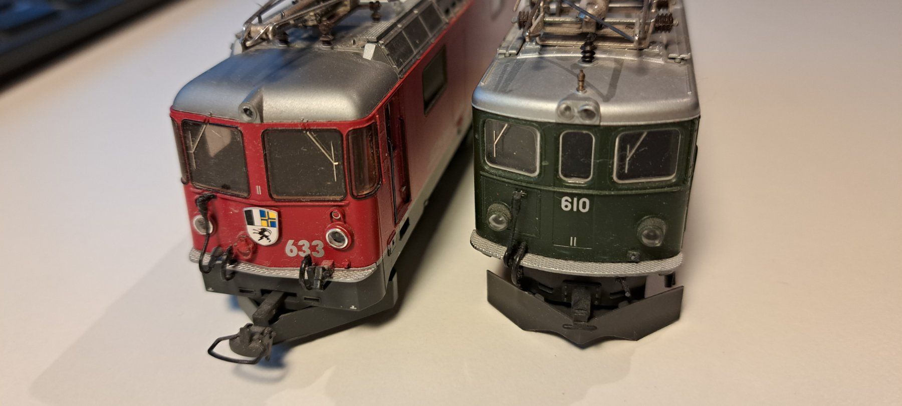 Bemo Modellini di ferrovie: 2 Bemo H0m Elektro-Lokomotiven – Difettoso da Urdorf venduto da Canyamel1 3