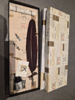 Feder schreiber mit Tinte 