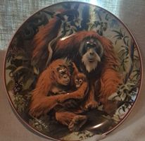 Sammlerteller Orang Utan Familie guter Zustand