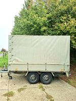 Anhänger Humbaur HT 2000 Doppelachse mit Blache