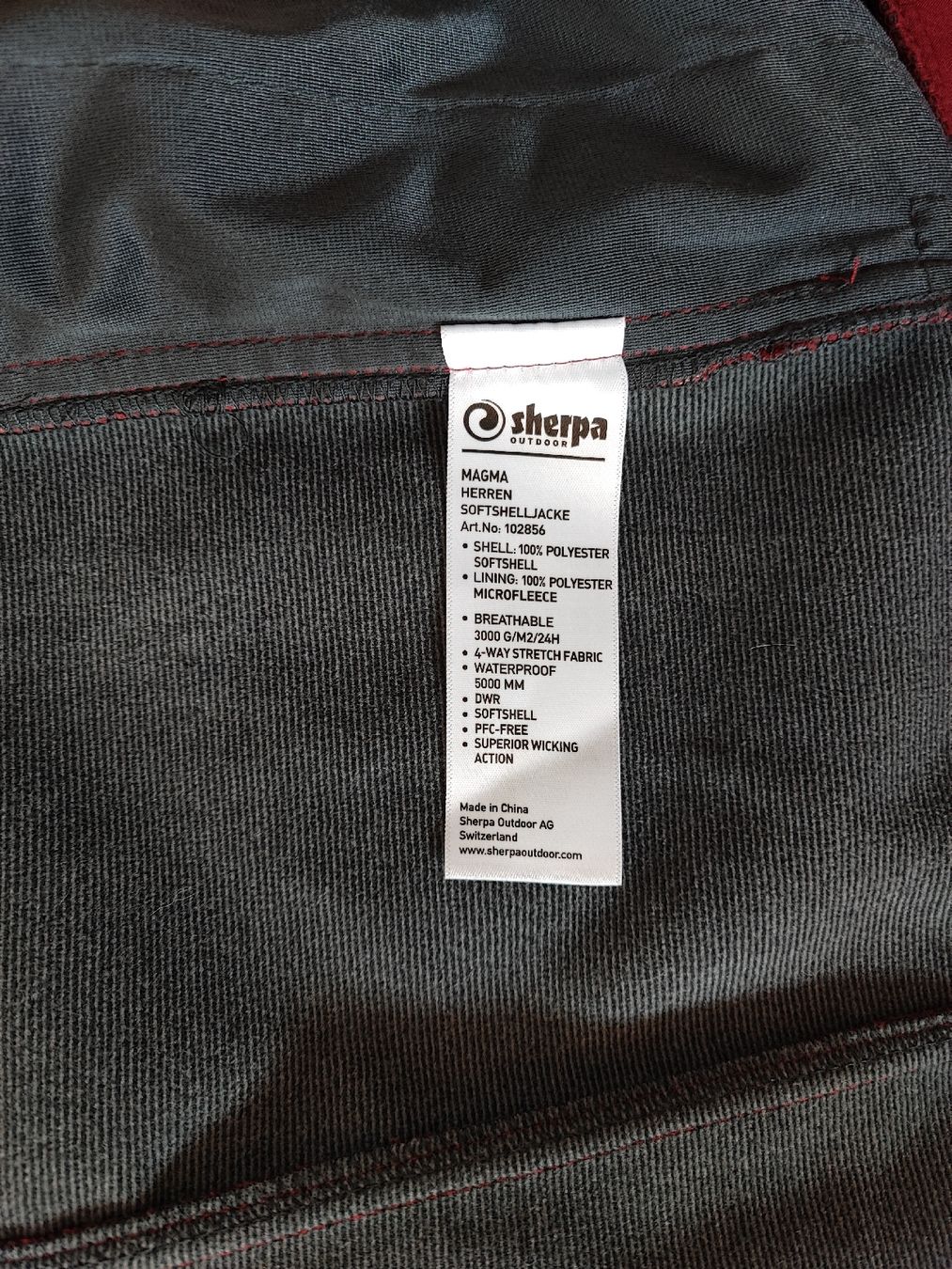 Sherpa Giacche: Sherpa Softshelljacke L-XL – Usato da Ebikon venduto da brombomboli 1