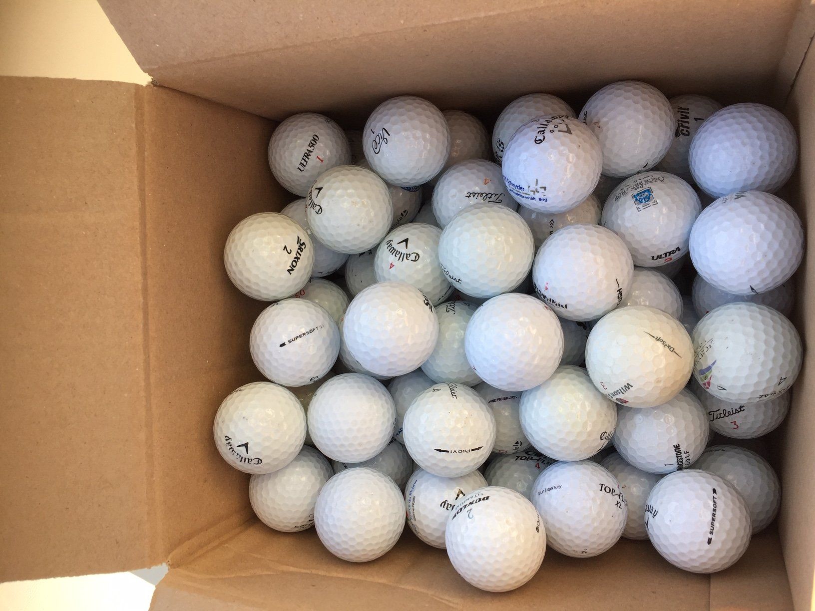 Palloni: 200 Golfball Golfbälle weiss – Usato da Altendorf venduto da Esmaan 3
