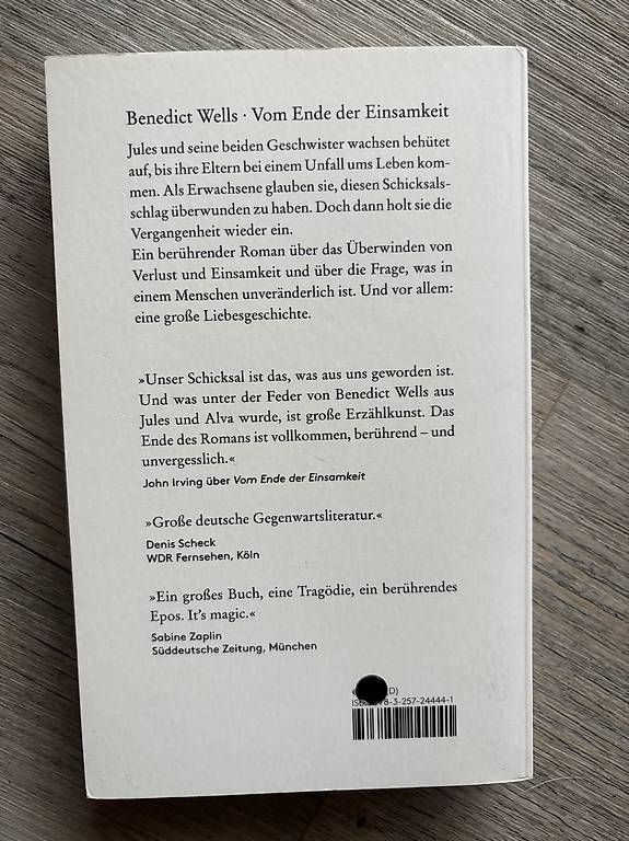 Livres: Vom Ende der Einsamkeit – D'occasion à Wald AR par rub_8bw2 1