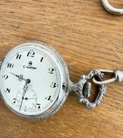 Taschenuhr Creation mit Kette, Sackuhr