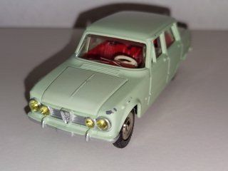 Alfa Romeo Giulia 1600 TI Dinky Toys Atlas 1/43 – Miniature Verte En Boîte