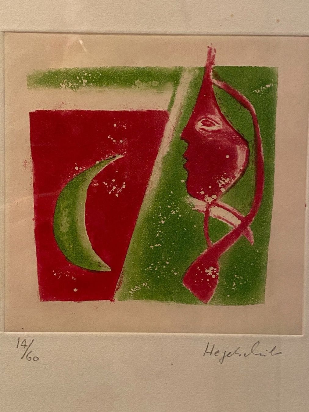 Grafica & Litografie: Max Hegetschweiler , Lithographie – Usato da Buochs venduto da Chreschte2 1