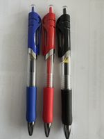 3 Kugelschreiber Set: Blau, Rot und Schwarz