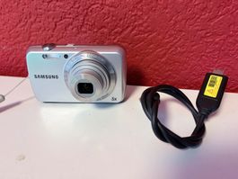 Samsung Digitalkamera PL20 Silber 5x Zoom