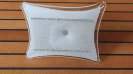 Tisch-Fotorahmen aus Glas mit Steinen