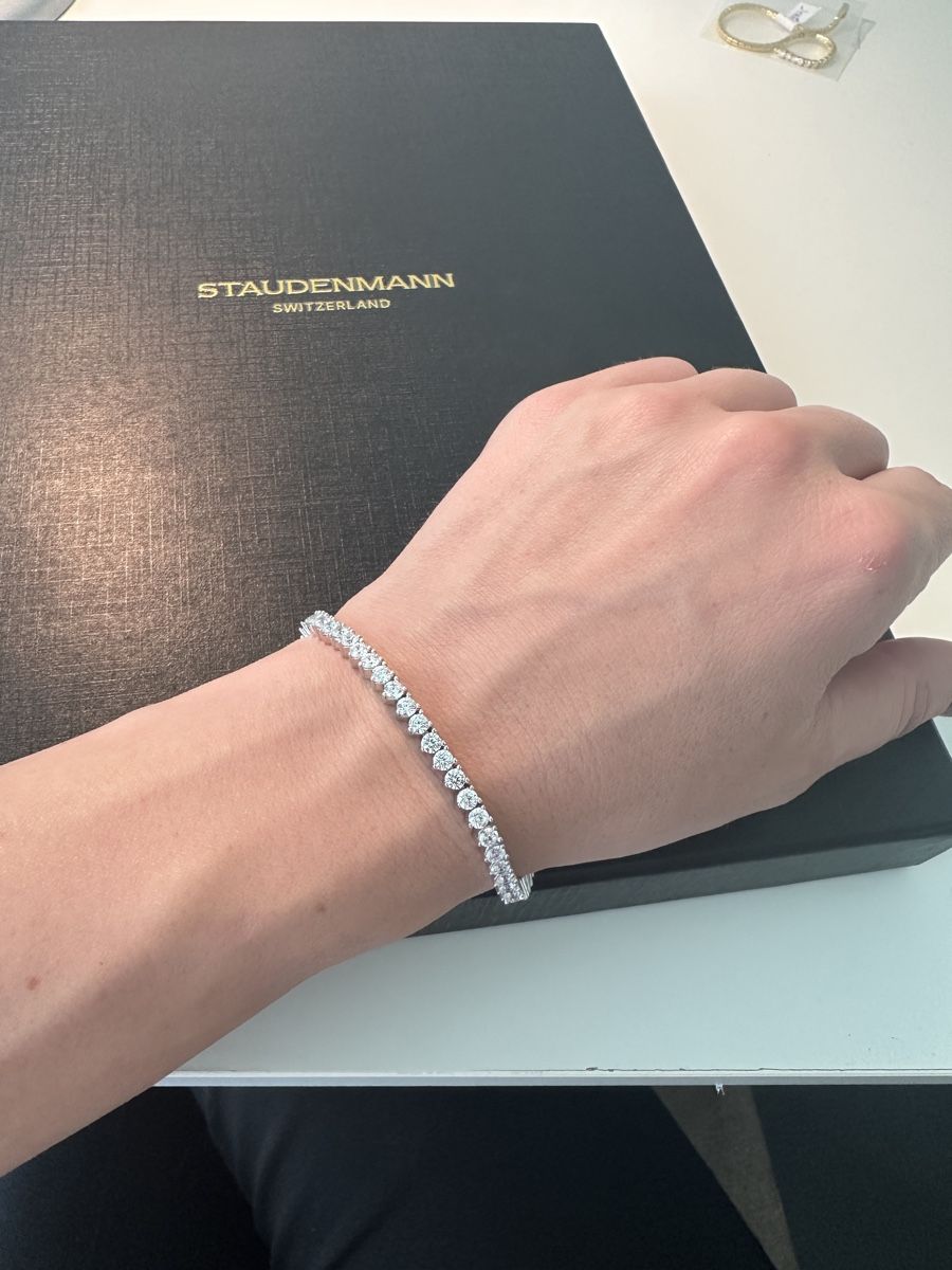 Bracciali & Braccialetti: Tennis bracelet – Nuovo e nell'imballaggio originale da Richterswil venduto da L.Staudenmann 4