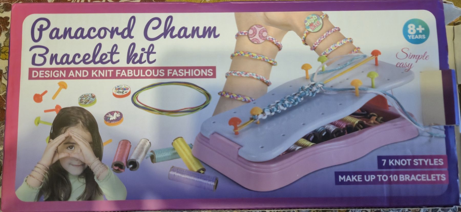 Bastelsets: kit complet pour bracelets – Neu und originalverpackt aus Bulle von nora169
