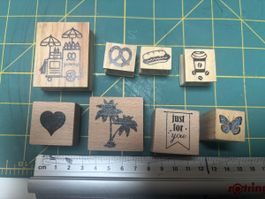 8er Stempel Set