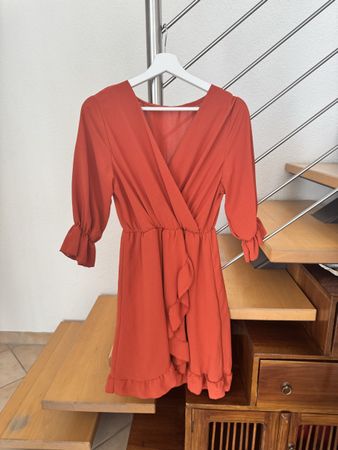 robe d’été couleur brique