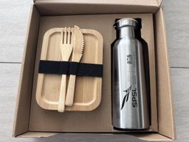 Set lunch box & gourde des pompiers de Lausanne