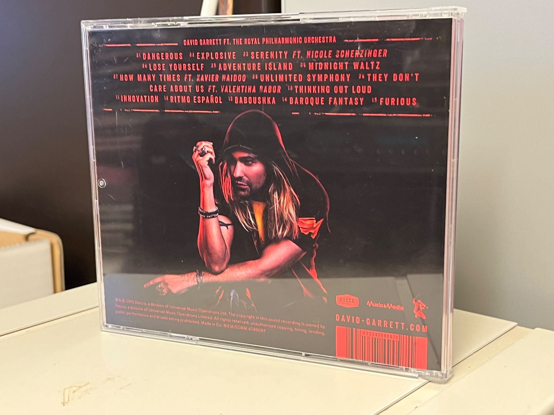 CD: David Garrett - Explosive - SRA04A – Nuovo (secondo la descrizione) da Küsnacht ZH venduto da pdproject 1