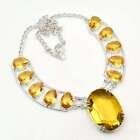 LARGE Beautiful Color Citrine Handmade Necklace