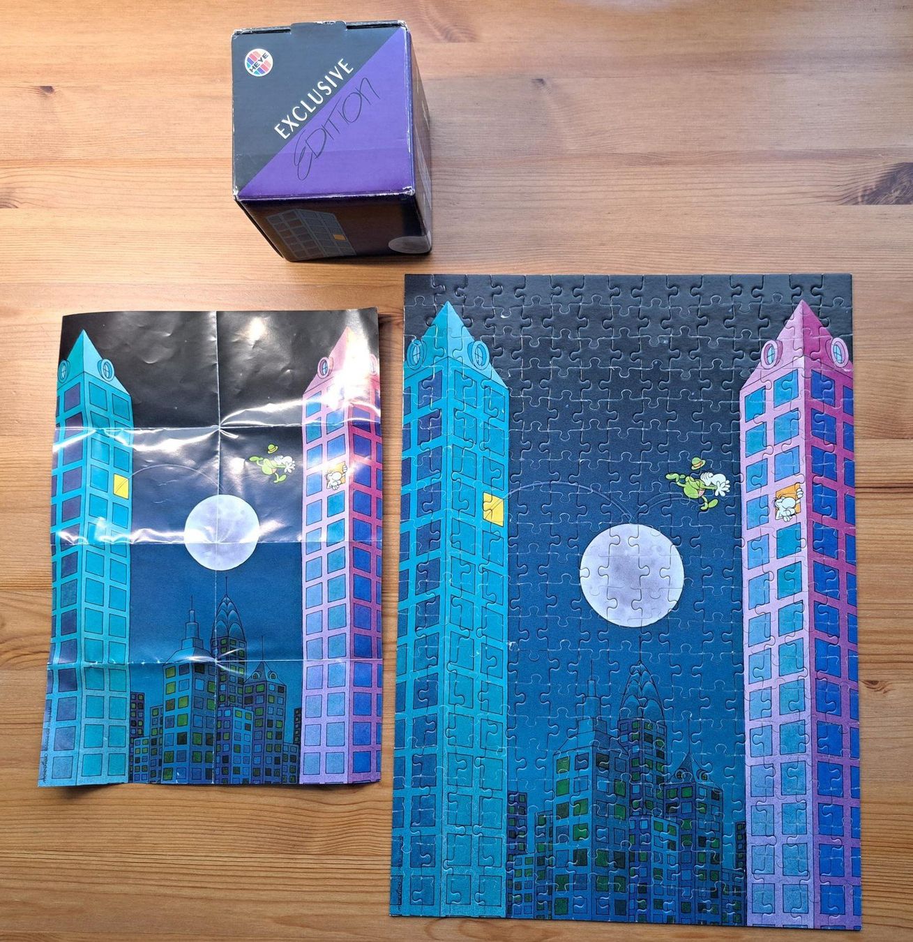 Heye Puzzle: Mordillo Puzzle Exclusive Edition 2 Faces 300 Teile – Usato da Basel venduto da Patiscat