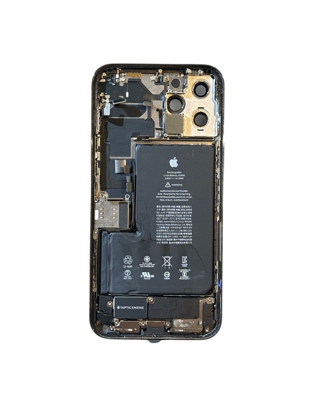 Apple Telefoni cellulari / Smartphones: Châssis Complet iPhone 12 Pro Max Graphite (Origine Demonté) – Usato da Morges venduto da DA-repa 1