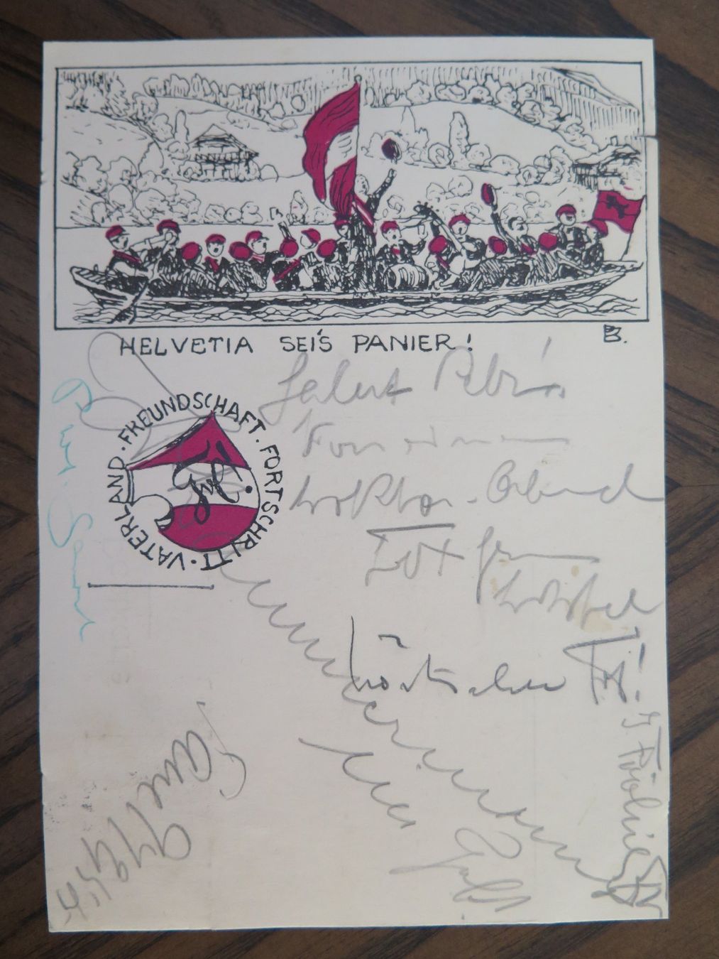 Cartoline postali: STUDENTIKA - HELVETIA BERN – Usato da Wittenbach venduto da lipasal