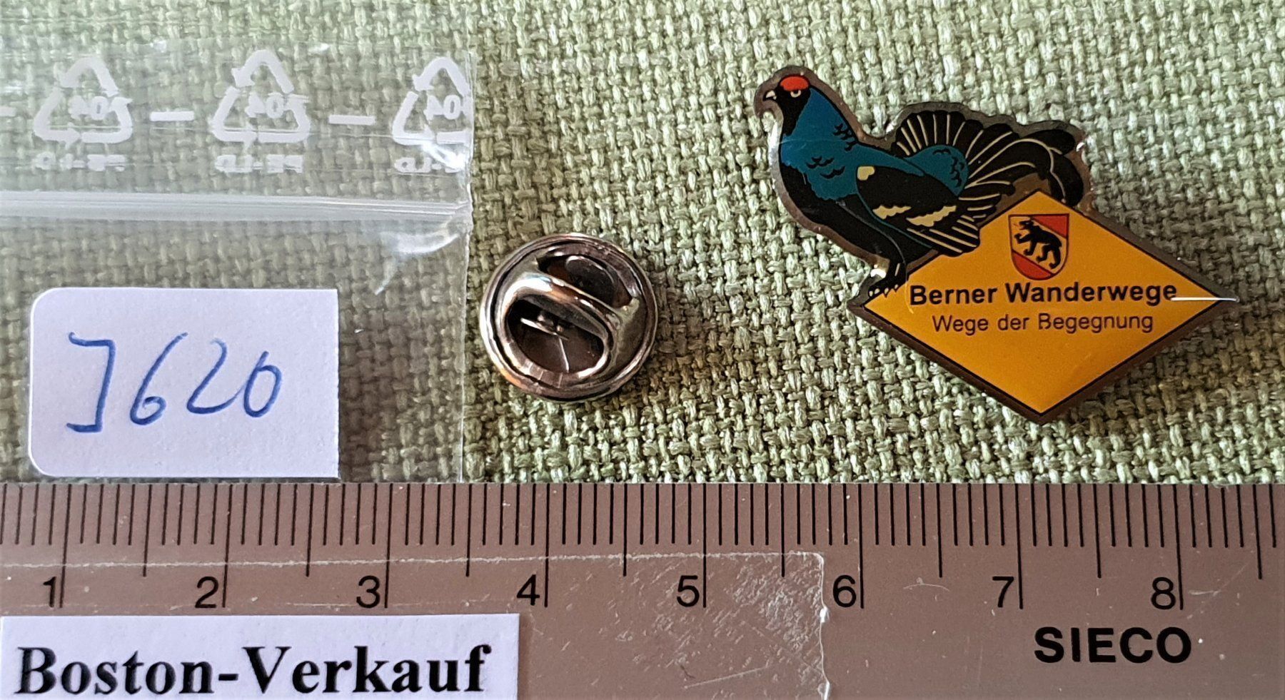 Schränke: J620 - Pin Berner Wanderwege - Begegnung – Gebraucht aus Reinach BL von Boston-Verkauf 1