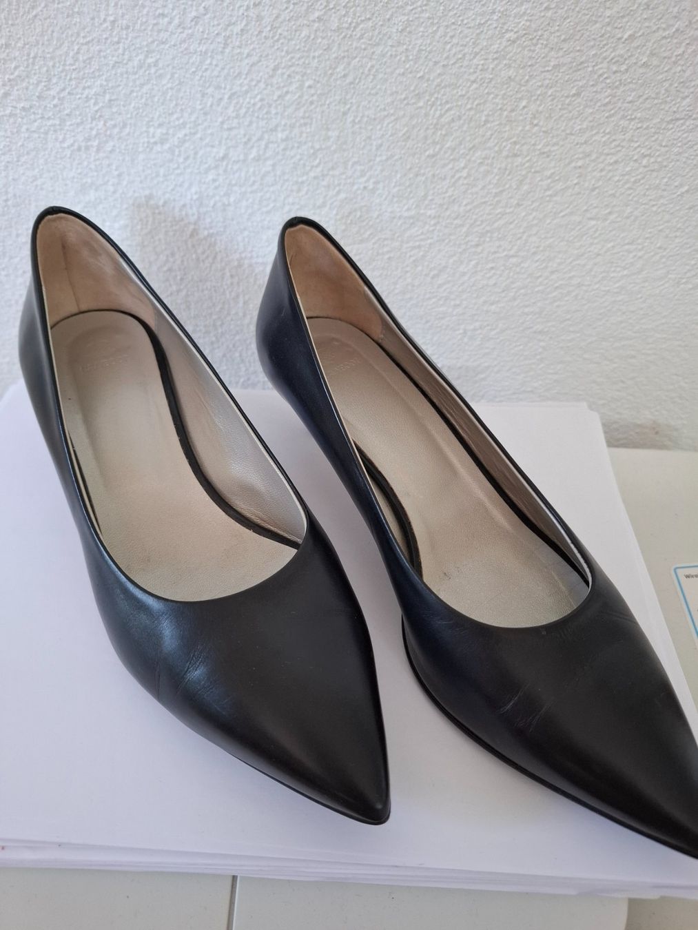 Kaiser Damenschuhe: Navyboot, Pumps, schwarz, Gr. 37 – Gebraucht aus Dornach von shoe-lina