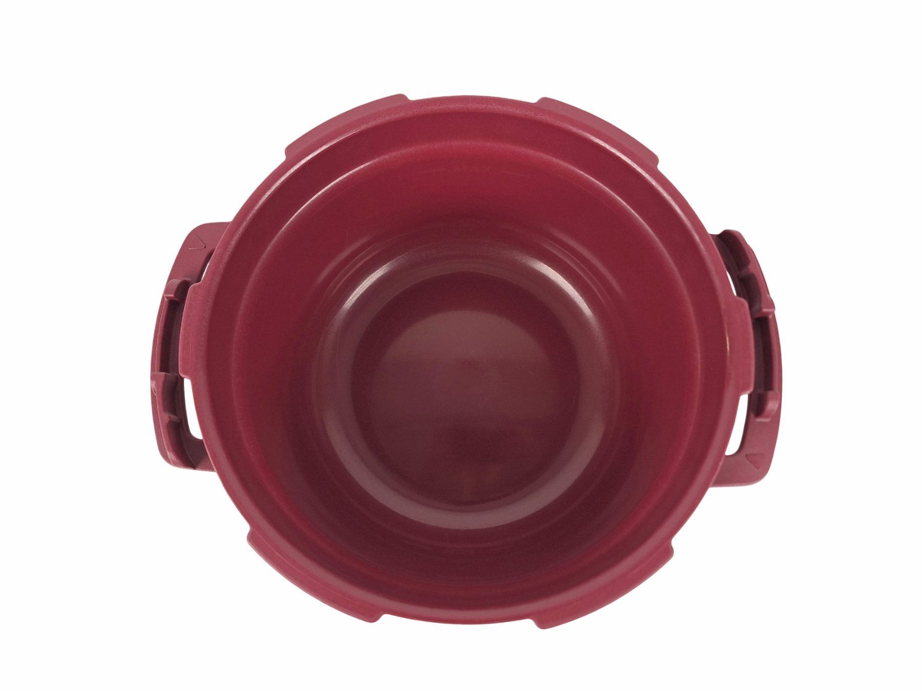 Töpfe: TUPPERWARE MicroQuick Schnellkochtopf 3L bordeauxrot – Neu (gemäss Beschreibung) aus Breitenbach von Restwert_Breitenbach 4