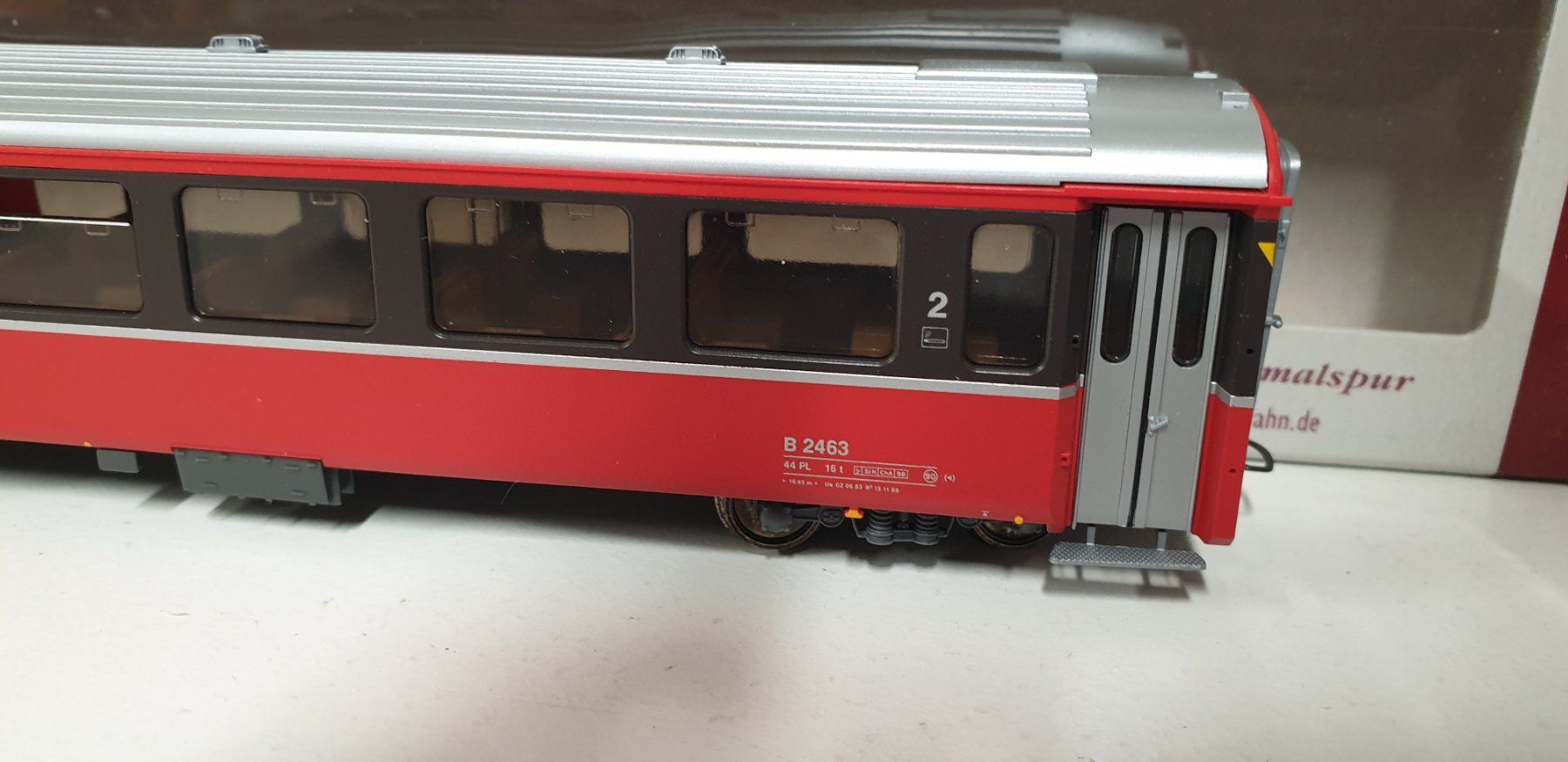 Bemo Modellini di ferrovie: Bemo RhB Bernina Express EW III  3282 103 – Nuovo (secondo la descrizione) da Geroldswil venduto da TopTrain54 7