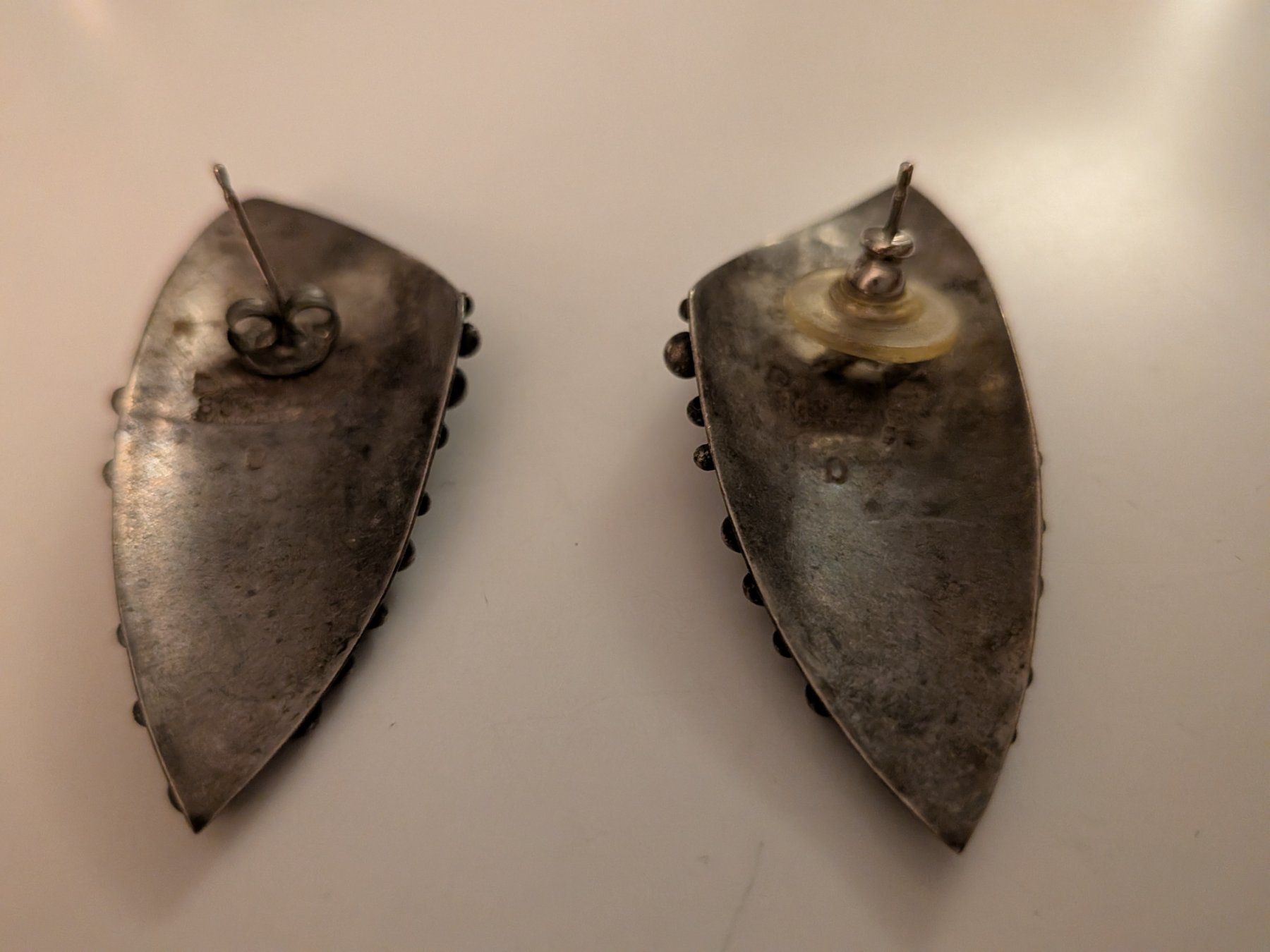Orecchini pendenti & Orecchini a lobo: Ohrstecker Silber 800 Devine Zürich – Usato da Emmen venduto da magelan 3