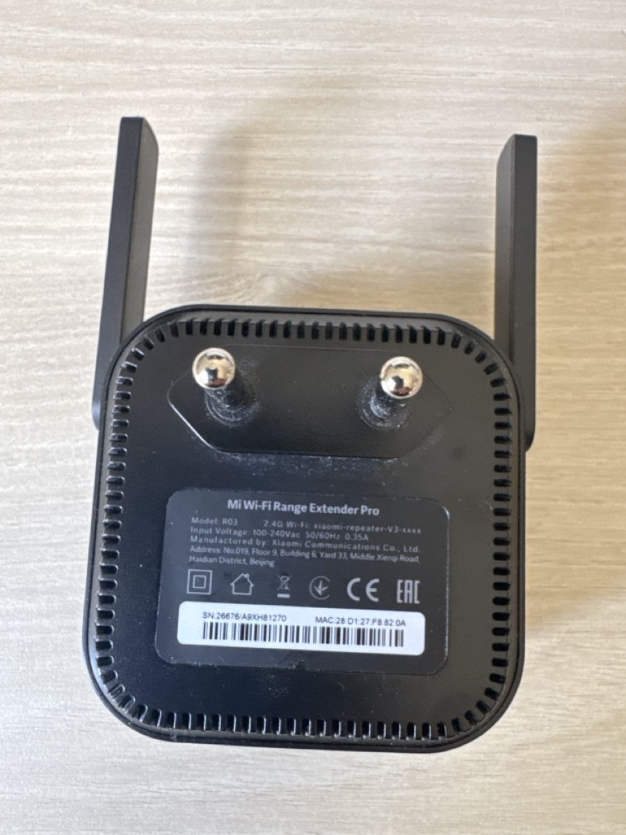 Xiaomi WiFi: Xiaomi Mi Wi-Fi Range Extender Pro black used – Usato da Uitikon Waldegg venduto da tdgg 1