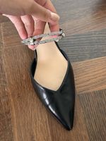 🖤 Black slingback heels