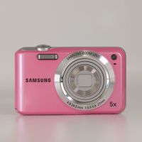 Samsung ES65 — Pink, mit Originalzubehör, makellose Kompaktk