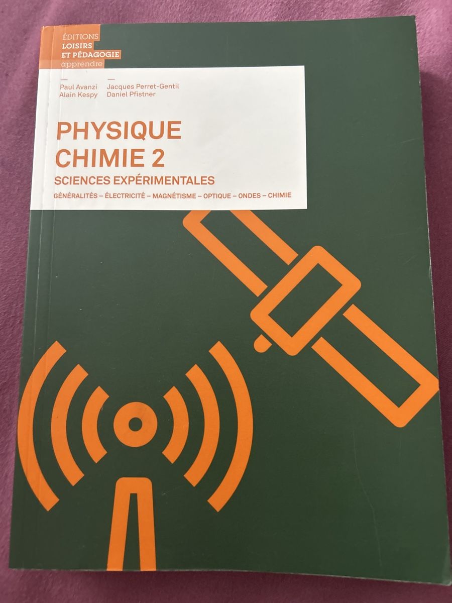 Livres: Physique chimie 2 sciences expérimentales – D'occasion à Fribourg par mar_7cb9