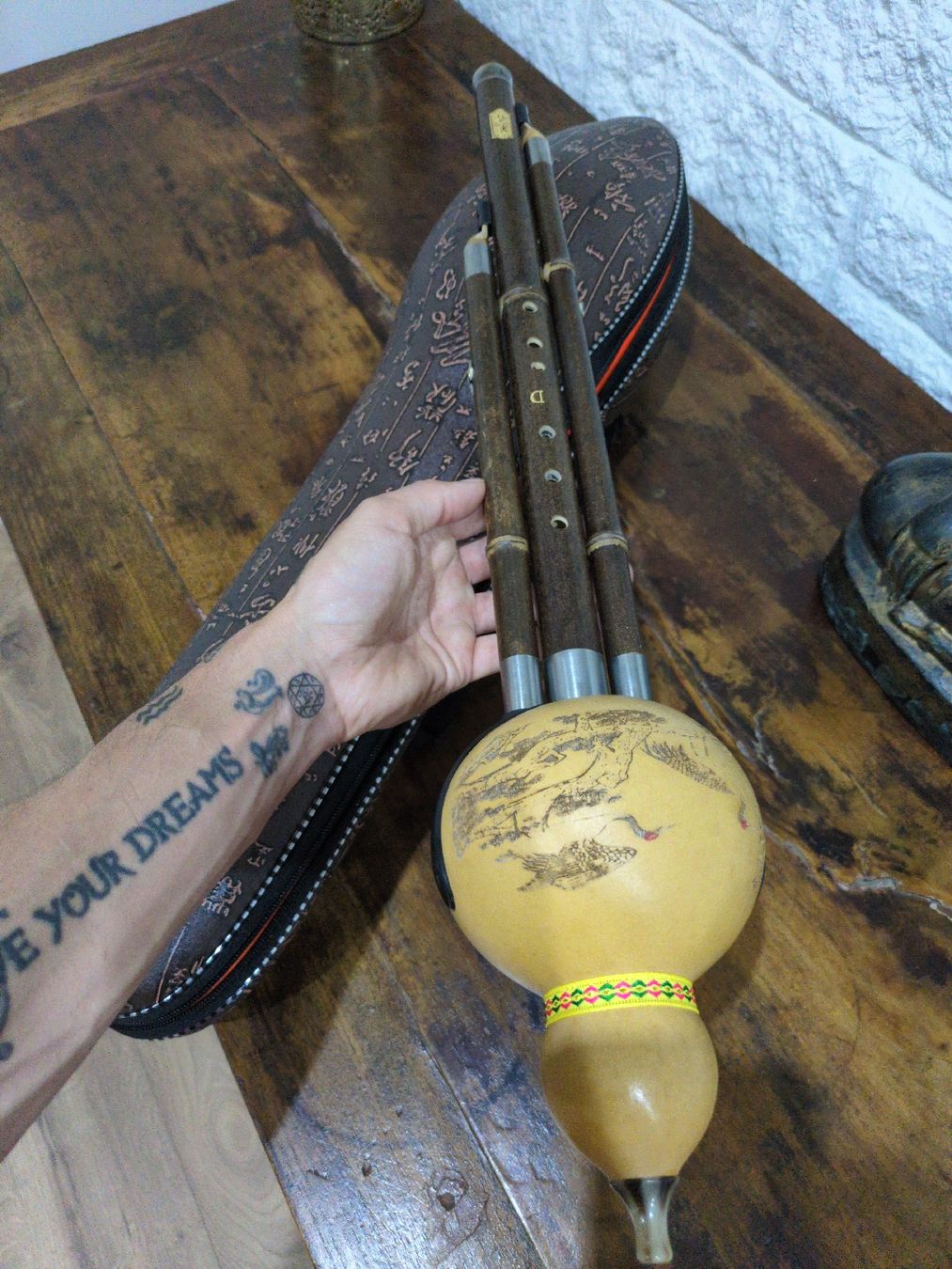 Strumenti musicali: Hulusi - Flûte traditionnelle chinoise  – Nuovo (secondo la descrizione) da Tüscherz-Alfermée venduto da ken130893 2