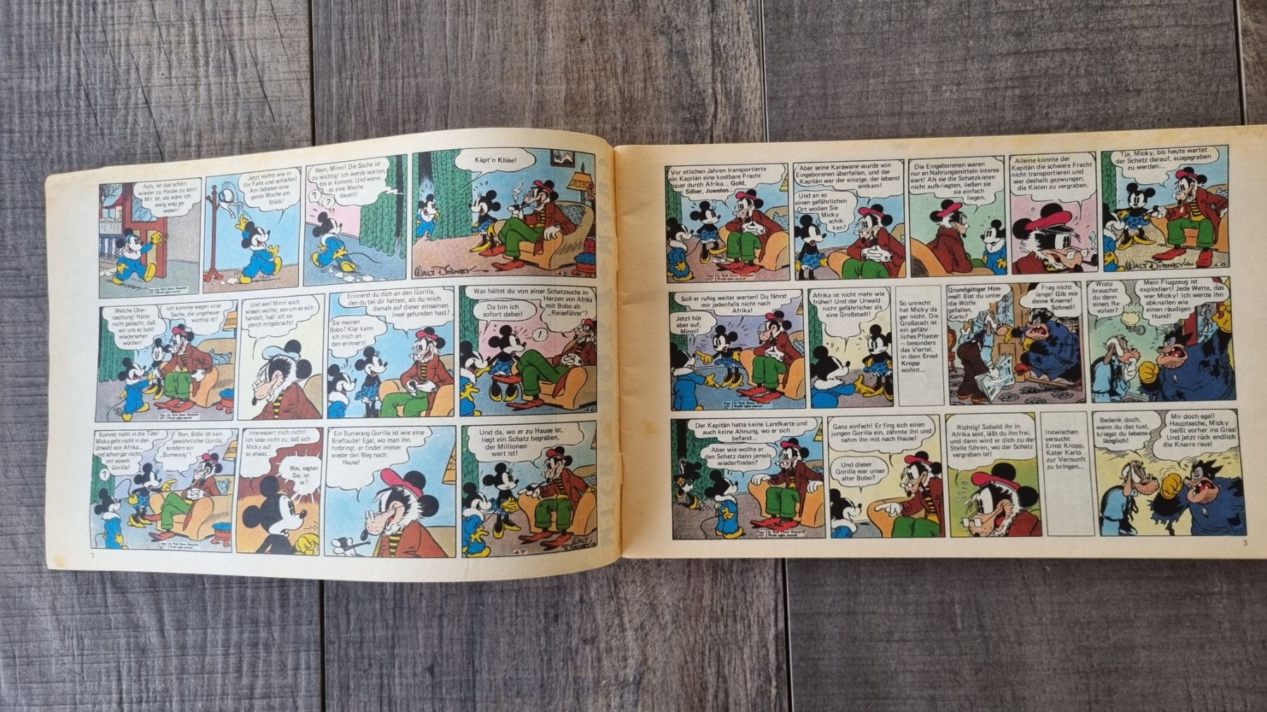Fumetti: Micky Maus Comic 1937 "Der Geist des Gorillas" guter Zustand – Usato da Bözberg venduto da heinz-d 1
