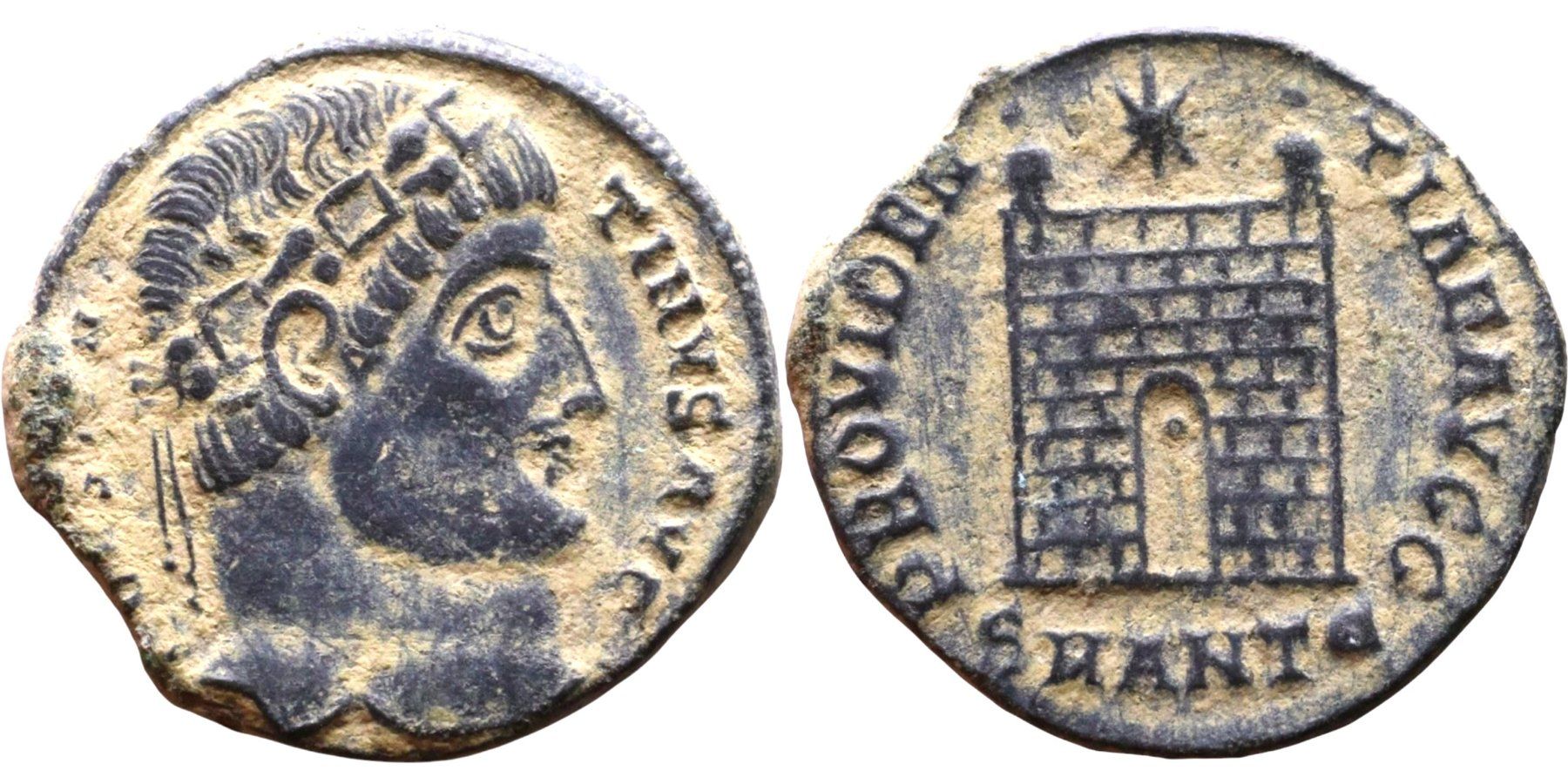 Tutti le monete: CONSTANTINE I bronze nummus - Campgate serie – Usato da La Sarraz venduto da classicworldcoins