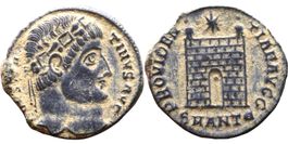 CONSTANTINE I bronze nummus - Campgate serie