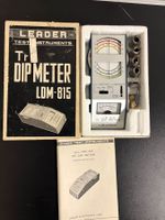 Dip Meter Leader LDM-815 mit Zubehör und Anleitung