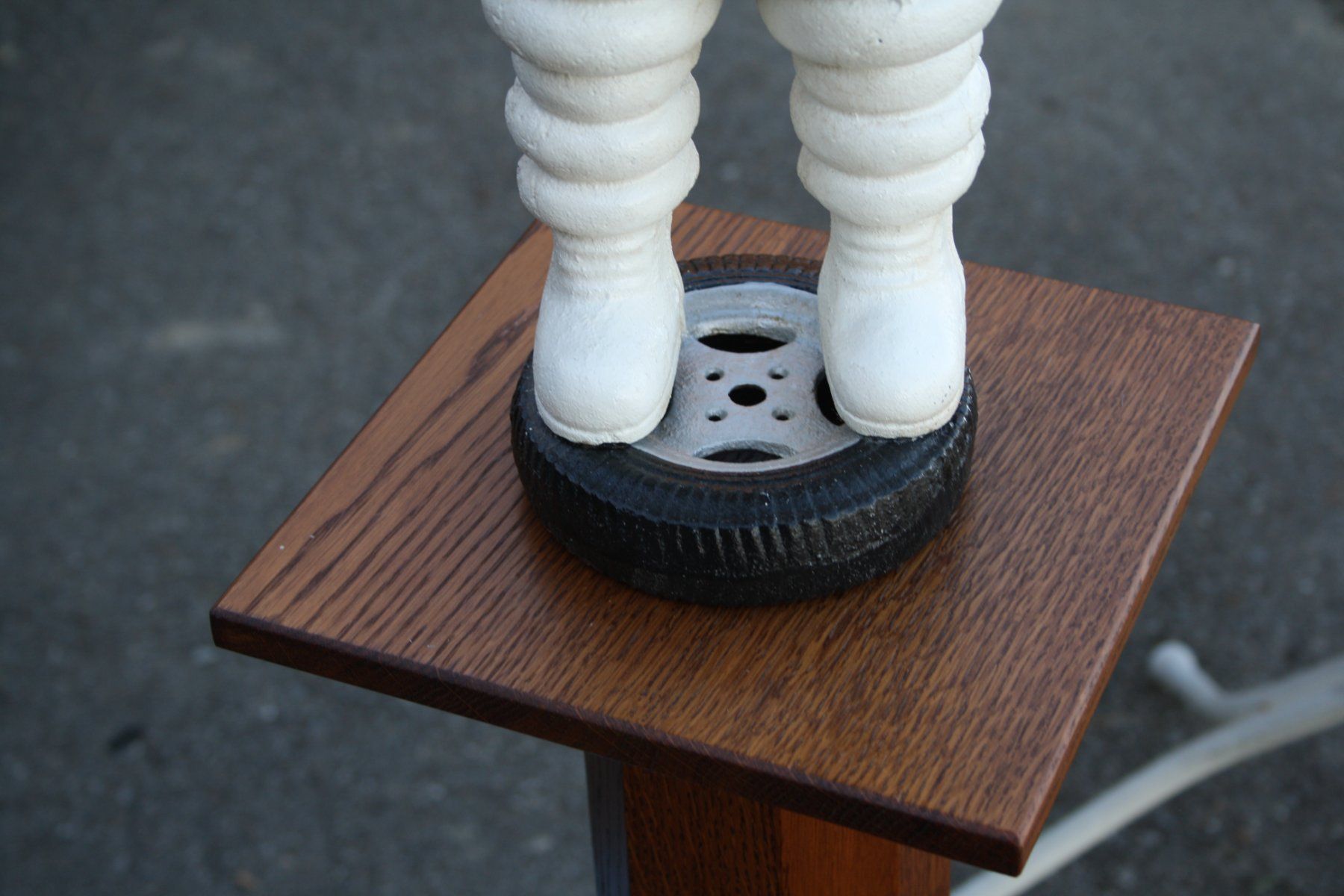 Michelin Statuette: MICHELIN MANN BIBENDUM EISEN  6 Kg. – Usato da Wauwil venduto da Pneuedy 4