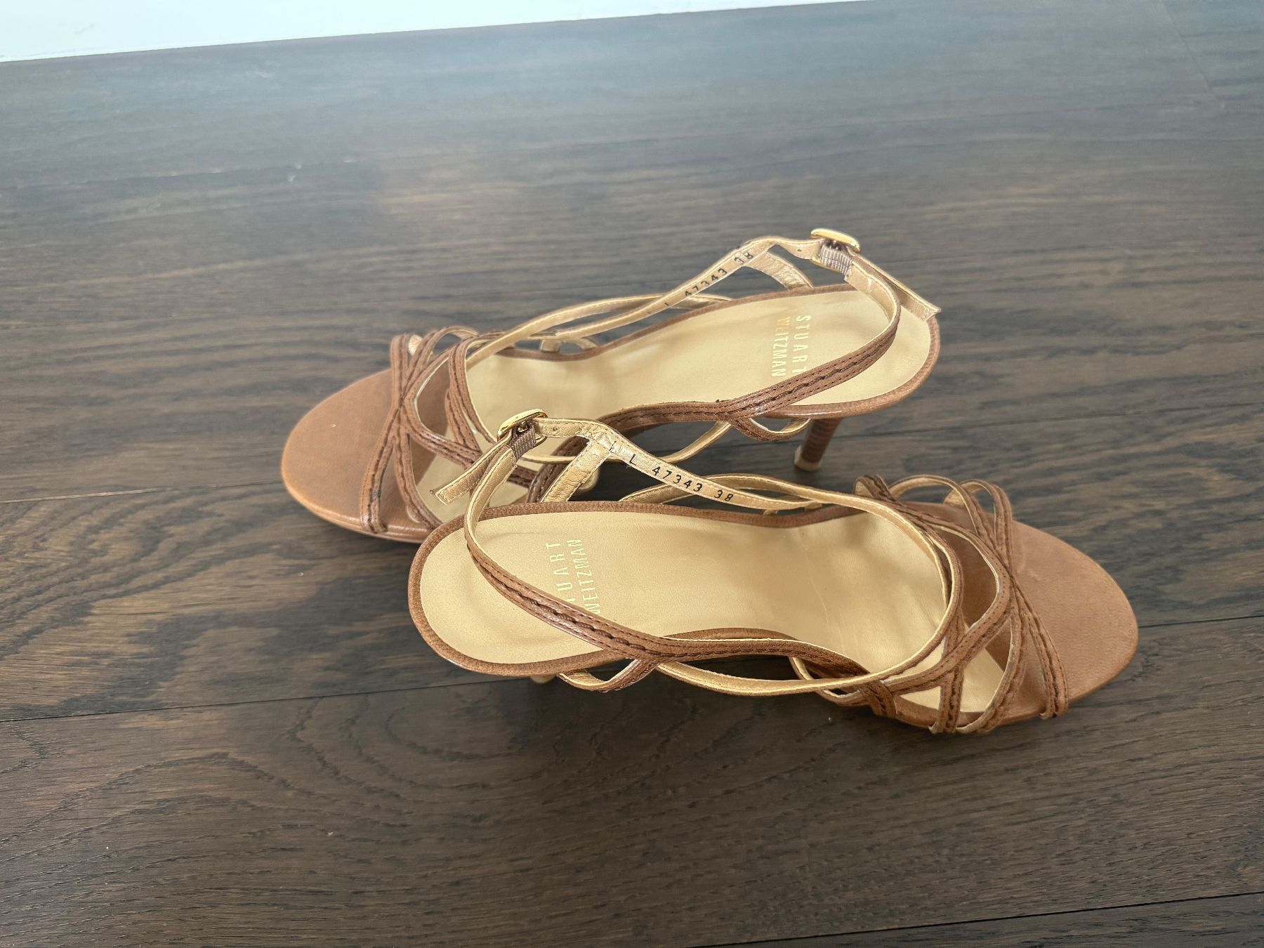 Stuart Weitzman Scarpe da donna: Stuart Weitzman Sandaletten Gr.38 – Nuovo (secondo la descrizione) da Balzers venduto da Lissi57 9